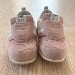 New Balance 313 ベビーシューズ ピンク