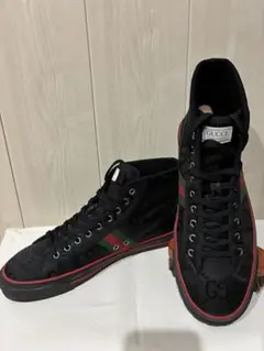 GUCCIハイカットスニーカー『サイズ9』日本サイズ28㎝【美品】