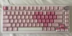 YUNZII B75 PRO 75%ピンク　ココアクリームV2スイッチ