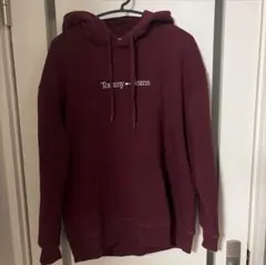 TOMMY JEANS /トミージーンズ プルオーバーパーカー バーガンディ