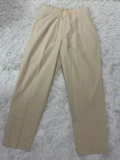 希少 ユニクロ×セオリー 感動タックパンツ オフホワイトM Theoryコラボ