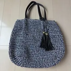 BASE カゴ編みトートバッグ