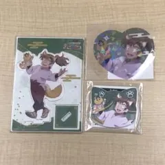 ❶忍たま乱太郎 善法寺伊作 ナンジャタウン アクスタ カード マグネットバッジ