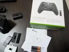 Xboxコントローラー+ワイヤレスUSBアダプター2+充電スタンド セット