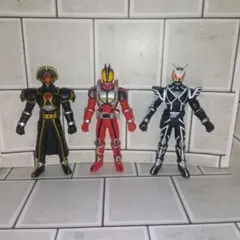 仮面ライダーファイズ ミニソフビ セット