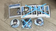 アクシアクローネ　缶バッジ　アクキー　ポラロイド