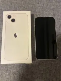【美品】Apple iPhone 13 ホワイト 本体