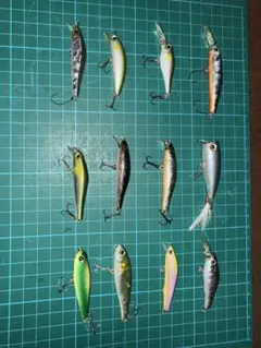 小型ミノー ルアー 12個セット トラウトのサムネイル