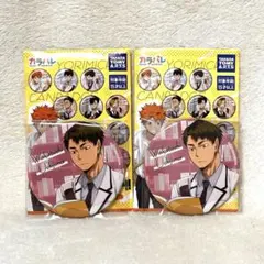 ハイキュー‼︎ カラパレ　より道　缶バッジコレクション　牛島若利 2個セット