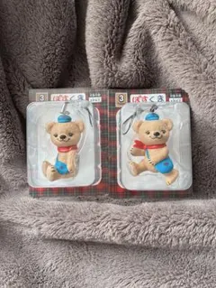 ぽすくま フィギュアストラップ 2個セット　郵便局　非売品　ゆうパック