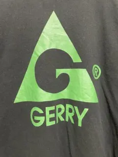GERRY Tシャツ ブラック グリーン ロゴ　 Lサイズ✨のサムネイル