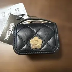 MARYQUANT スクエアキルトデイジーメタル AirPodsケース