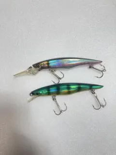 シマノ　スコーピオン　ダイビングミノー　３モデル８種類　オールドルアー　レア シマノ スコーピオン Scorpion ダイビングミノーDM-95N & SP - メルカリ