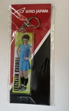 宮崎友花選手 アクリルキーホルダーBIRD JAPAN - メルカリ