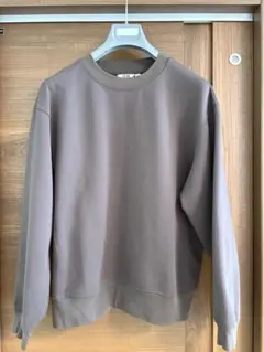 UNIQLO Ｕ　メンズ　エアリズムコットンスウェット　M サイズ ブラウン