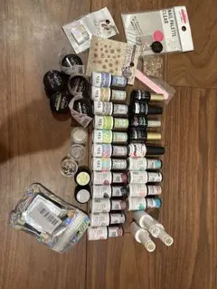 ジェルネイルセット 約30本 多色