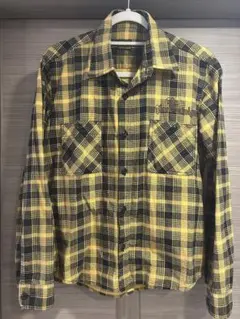 【本店限定】テンダーロイン フランネルチェックシャツ Sサイズ