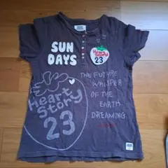 Heart Story 23 半袖Tシャツ かわいいデザイン。