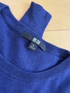 UNIQLO ネイビー 長袖セーター XL