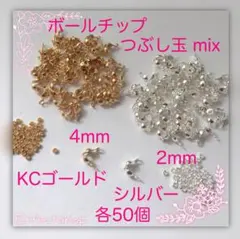 ボールチップ＆つぶし玉mix KC・S
