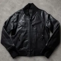 美品■リューグーレザーズ　ライダースジャケット　本革　ブラック　XLのサムネイル