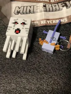 MINECRAFT フィギュアキーチェーン ガスト レア ウーパールーパー