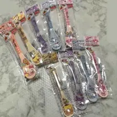 サンリオ レンゲスプーン デザートスプーン　ダイソー ９点セット