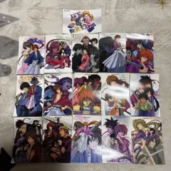るろうに剣心　イラストカード16枚セット