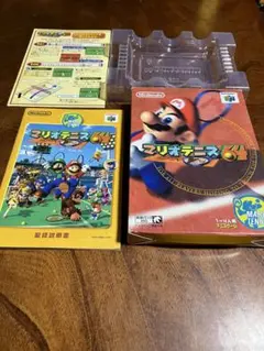 マリオテニス64 日本語説明書付き