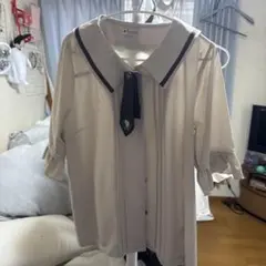 axes femme セーラーカラー ブラウス