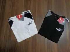 《NEW》《2色2枚組　M　正規品　未使用品(タグ付)》PUMAラグランTシャツ