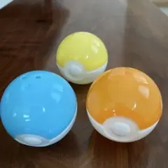 ビッくらポン モンスターボール 空カプセル　3つセット