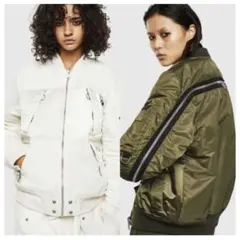 極美品　DIESEL ディーゼル　MA-1 　変形　ドッキングモッズコート　XL DIESEL/ディーゼル＊】MA-1ドッキングモッズコートの入荷