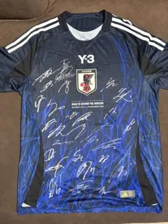 【証明付】サッカー 日本代表 久保建英 直筆 サイン ユニフォーム y-3 証明書付】サッカー 日本代表 久保建英 直筆 サイン ユニフォーム y-3