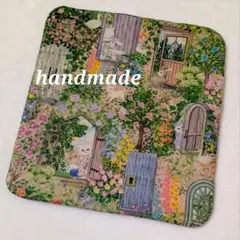 ガーゼハンカチ☆ユキエモン　シークレットガーデン☆fuwara6重ガーゼ