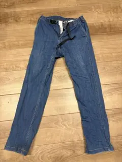 GRAMICCI × CIAOPANIC ストレッチデニムストレートパンツ