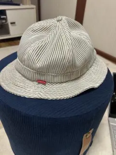 Supreme ストライプ バケットハット