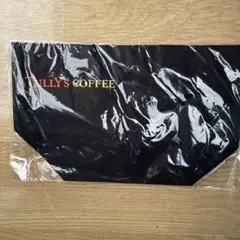 タリーズ‼️TULLY'S COFFEE ‼️ブラック トートバッグ