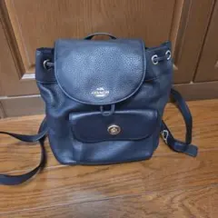 コーチ リュック ネイビー