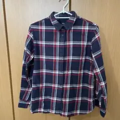 UNIQLO チェック柄 長袖シャツ Mサイズ