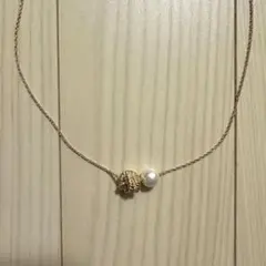 VENDOME BOUTIQUE ゴールド パールネックレス　ヴァンドームのサムネイル