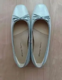✨新品✨バレエシューズ 34 シルバー ORiental TRafficのサムネイル