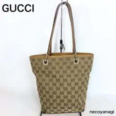 GUCCI グッチ GGインプリメ トートバッグ ベージュ系 大容量 - メルカリ