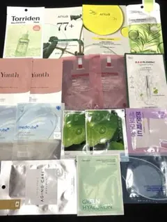 韓国　パック　フェイスマスク　トナーパッド 13種類　17枚セット