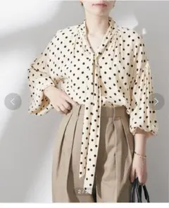 美品 JOURNAL STANDARD L'ESSAGE✨️ボウタイ ブラウス journal standard L'essage（ジャーナルスタンダードレサージュ）の