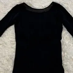 LAVAパーフェクトフォームトップスL ロングスリーブ L ブラック ピラティス