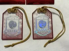 刀剣乱舞　お守り風アクリルキーホルダー　和泉守兼定　2点セット