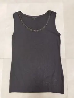 ESCADA エスカーダ ビジュータンクトップ　ブラック　XS