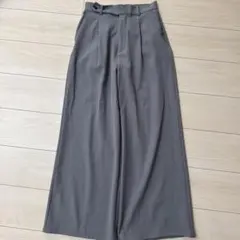 ワイドパンツ スラックス