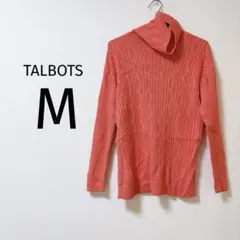 8 TALBOTS コーラル ハイネックセーター M トップス セーターのサムネイル